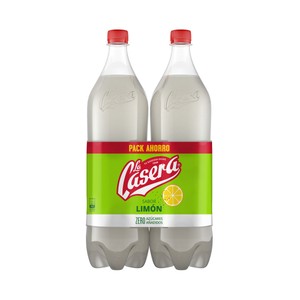 Refresco sabor limón sin azúcares añadidos 2 x 1.5 l.