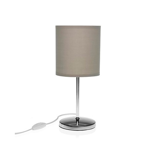 Lámpara de mesa, color gris, VERSA HOME.