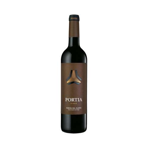 PORTIA  Vino tinto roble con D.O. Ribera del Duero botella de 75 cl.