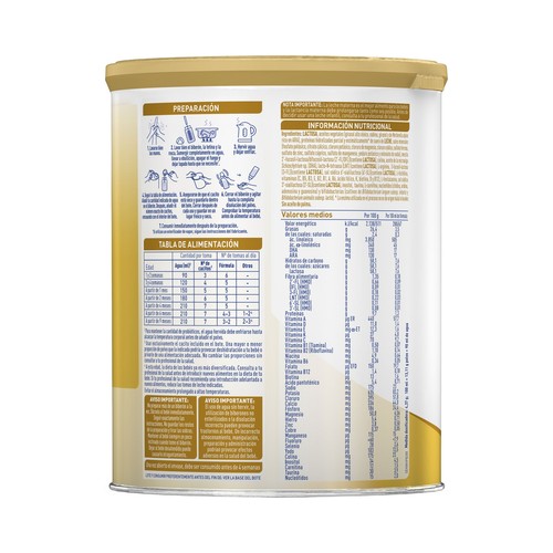 NAN Supeme pro Leche (3) de crecimiento, sin aceite de palma, a partir de 12 meses 800 g.