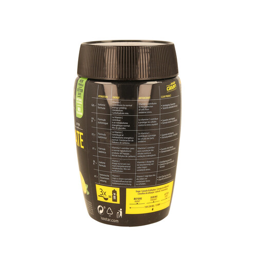 ISOSTAR Bebida deportiva isotónica en polvo con sabor a limón ISOSTAR Hydrate & Perform, 400 g.