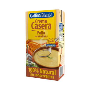 GALLINA BLANCA Crema de pollo y verduras GALLINA BLANCA 500 ml.
