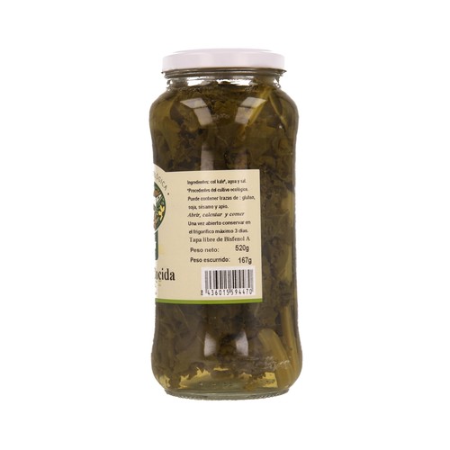 BIOGORET Col Kale cocida ecológica BIOGORET 167 g.