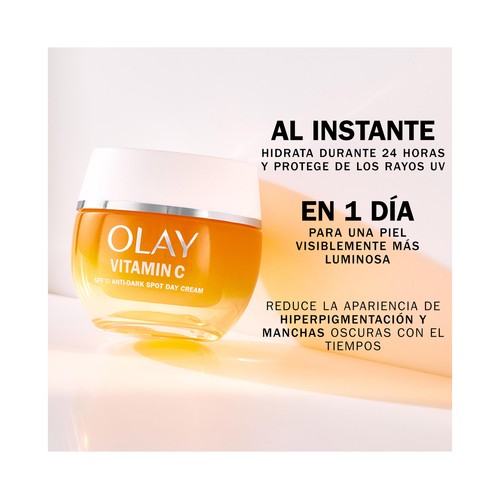OLAY Caja con crema de día con FPS 30 (50 ml) y super sérum (30 ml)