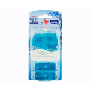 Imagen de PRODUCTO ALCAMPO Bloques líquidos para WC limpiador frescor PRODUCTO ALCAMPO 3 uds. x 55 ml.