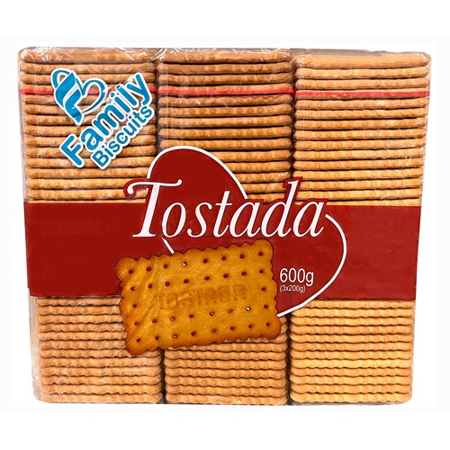 FAMILY BISCUITS Galleta tostada 600 g.