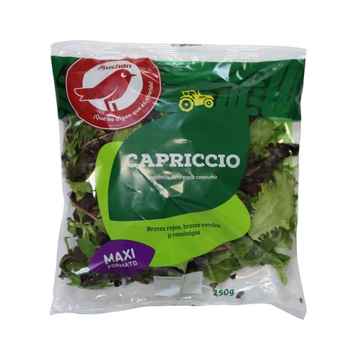 AUCHAN Ensalada Maxi Capriccio 150 g. Producto Alcampo