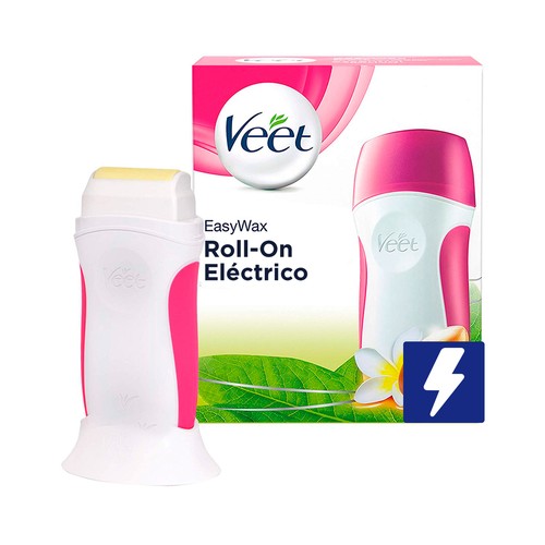 VEET Kit eléctrico Roll-on (dispositivo autocalentable + 1 recambio de cera) VEET Easy wax.