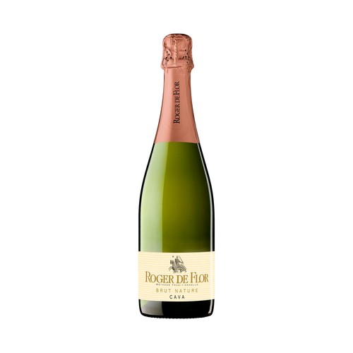 ROGER DE FLOR Cava brut nature botella de 75 cl.
