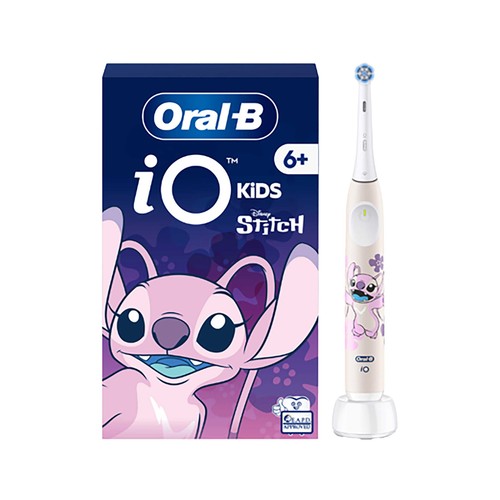 Oral-B iO2 Kids Stitch, 3 programas, tempo-rizador musical, sensor de presión.