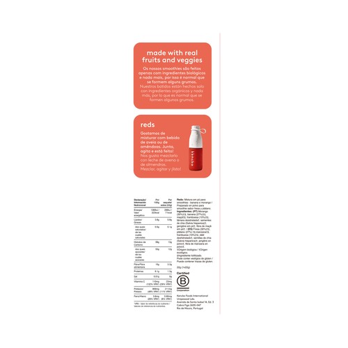 KENCKO Pack inicio botella smoothie bio 1 ud.