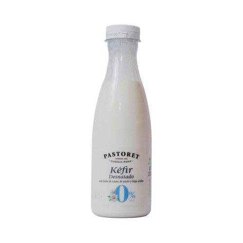PASTORET Kéfir líquido natural desnatado con 0% materia grasa 550 ml.