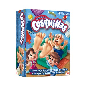 Imagen de Aguanta las Cosquilla, Juego de mesa de acción divertido +4 Años BIZAK