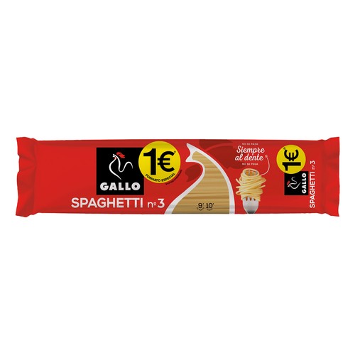 GALLO Nº3 Spaghetti 400 g.