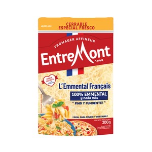Imagen de ENTREMONT Queso rallado Emmental ENTREMONT 200 g.