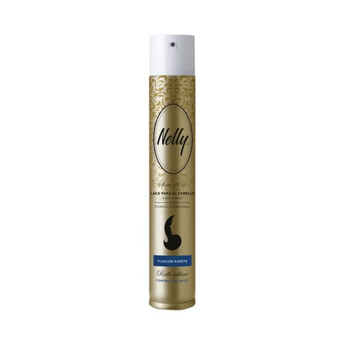 NELLY Gold Laca para cabello fijación fuerte 400 ml.