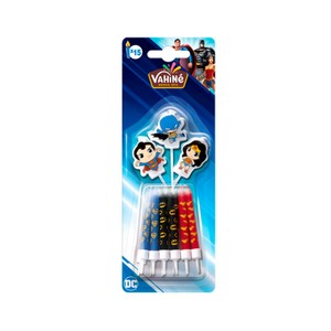 Velas dc comics superhéroes 15 uds