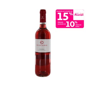 Imagen de DIACONO Vino rosado con D.O. Navarra botella 75 cl.