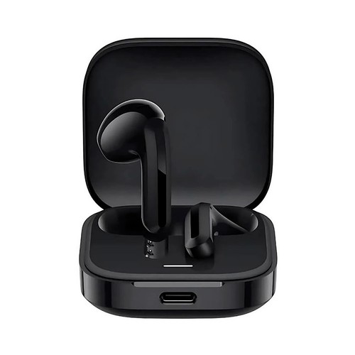 Auriculares inalámbricos Redmi Buds 6 Active black XIAOMI BHR8396GL, estuche de carga, doble micrófono.