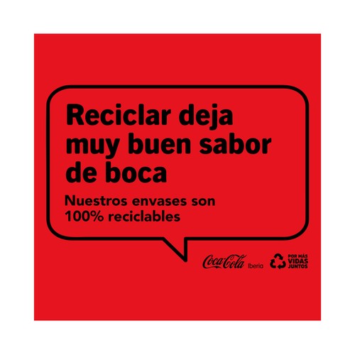 COCA COLA Zero azúcar zero cafeína Refresco de cola pack 24 latas 33 cl.