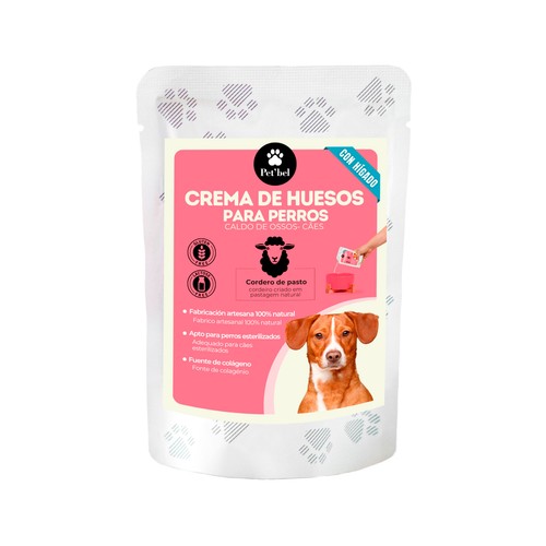 PET"BEL Crema de huesos de cordero para perros 100 ml.