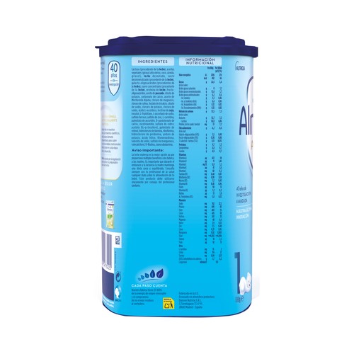 ALMIRÓN Advance 1 Leche (1) de inicio para recién nacidos, desde el primer día 800 g.