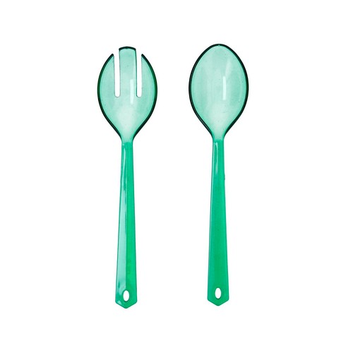 Cubiertos de poliestireno acrílico para servir, Iris QUID.