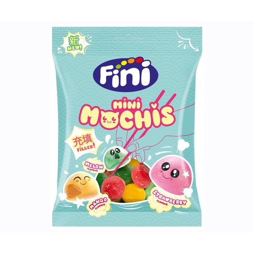 FINI Caramelo blando mini mochis 90 gr.