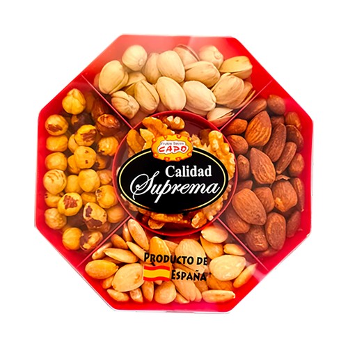 CAPO Estuche frutos secos tostado de España 210 g.