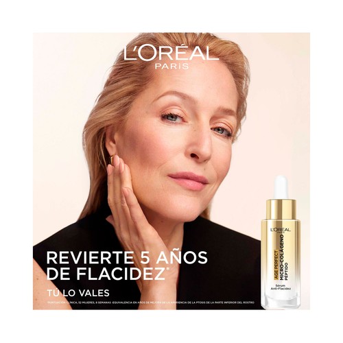 L´ORÉAL PARIS Age perfect Sérum facial anti-flacidez con micro-colágeno 30 ml.
