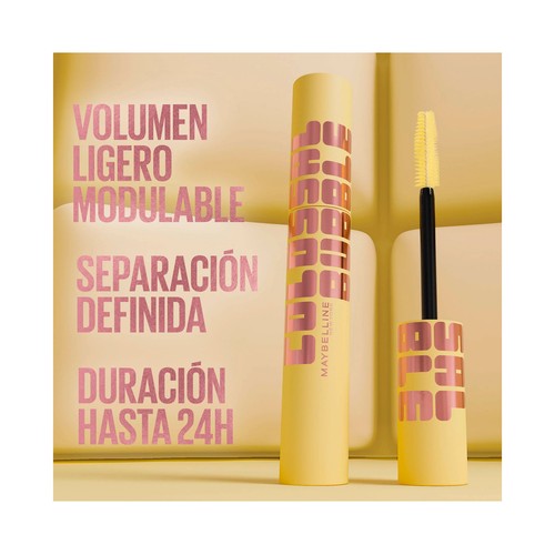 MAYBELLINE Colossal bubble waterproof tono black Máscara de pestañas efecto volumen.