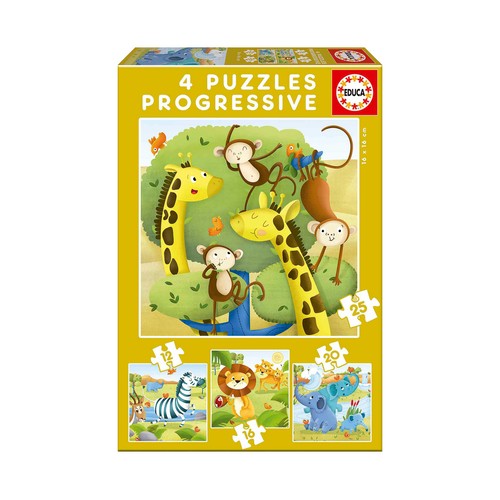 BORRAS Puzzles Progresivos Surtido +3 años