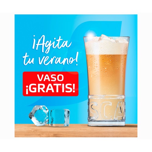 NESCAFE Café soluble descafeinado + vaso 200 g.