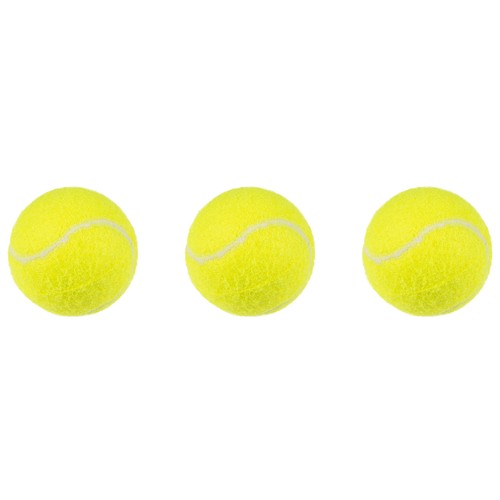 CANES JOB Pelotas de tenis smash amarillas, 3 uds, 6 cm.