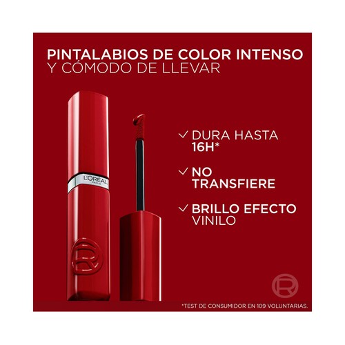 L´ORÉAL PARIS Infaillible laque resistante tono 635 Worth it mid Pintalabios líquido de larga duración.
