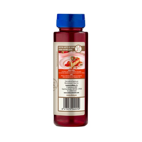 DORAY Fruit Honey Specialty Miel con zumo de fresas 350 g.