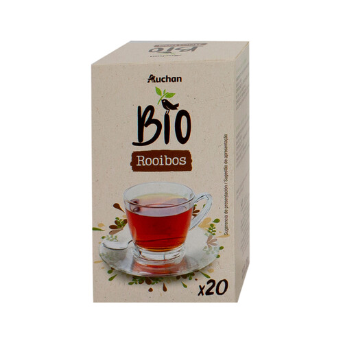 ALCAMPO ECOLÓGICO Infusión Rooibos Bio 20 uds. 28 g.