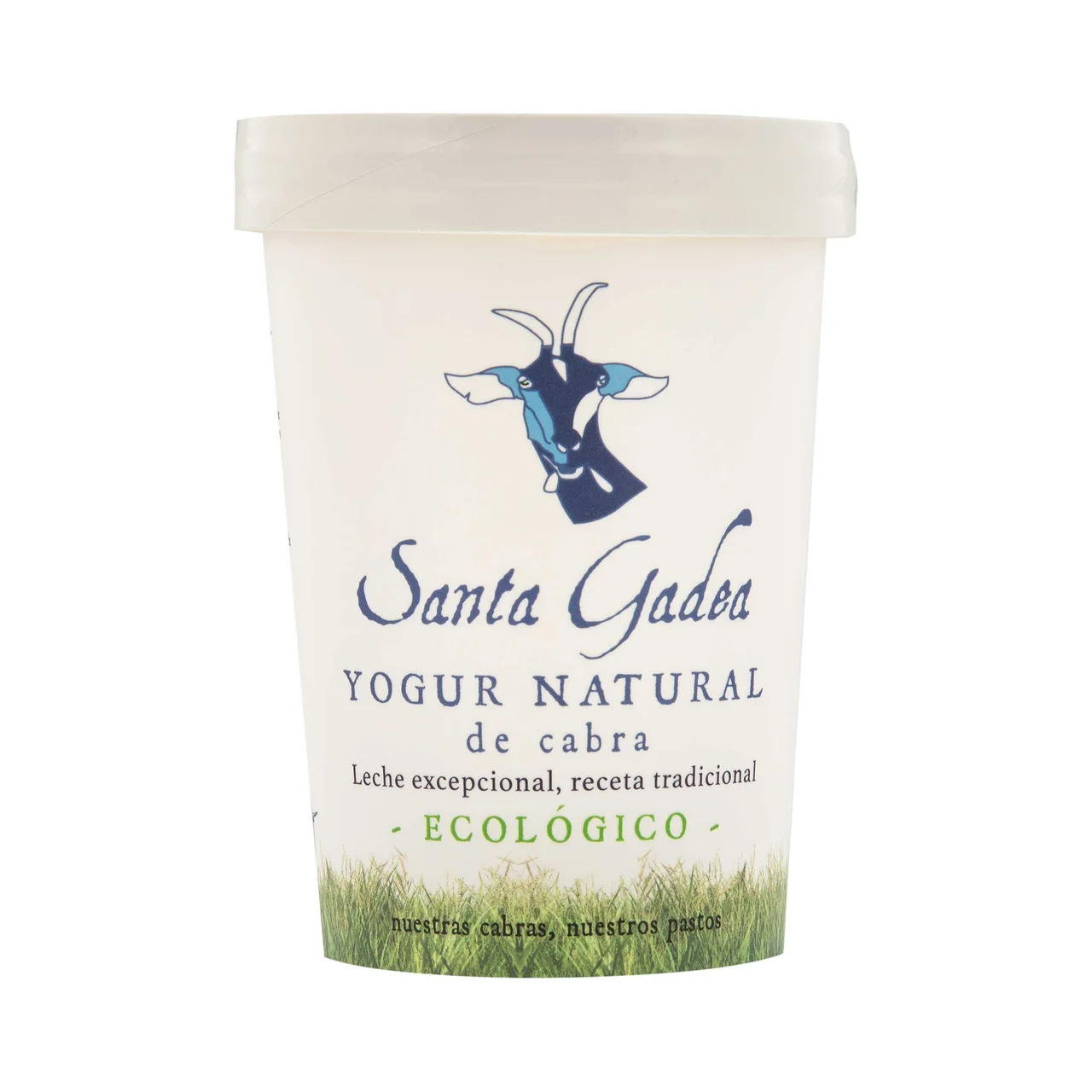 SANTA GADEA Yogur natural de cabra, ecológico 420 g.