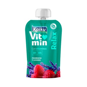 Imagen de KAIKU Bolsita (pouch) de frambuesa y lavanda rico en vitaminas 110 g.
