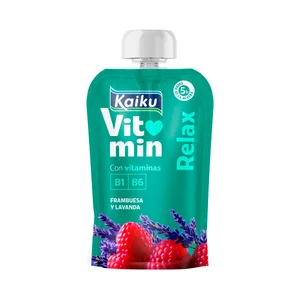KAIKU Bolsita (pouch) de frambuesa y lavanda rico en vitaminas 110 g.