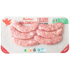 ALCAMPO CULTIVAMOS LO BUENO Salchichas cerdo duroc 270 g.