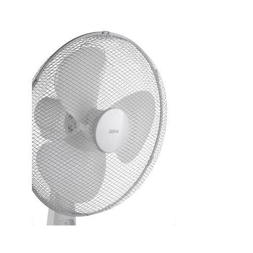 Ventilador de pie QILIVE Q.6847, 45W, diámetro 40cm, mando a distancia, altura 123cm.