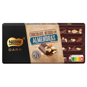 Imagen de NESTLÉ Dark Chocolate negro con almendras 150 g.