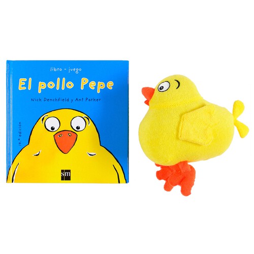 El pollo Pepe con muñeco NICK DENCHFIELD Y ANT PARKER. Género: infantil, preescolar. Editorial SM.