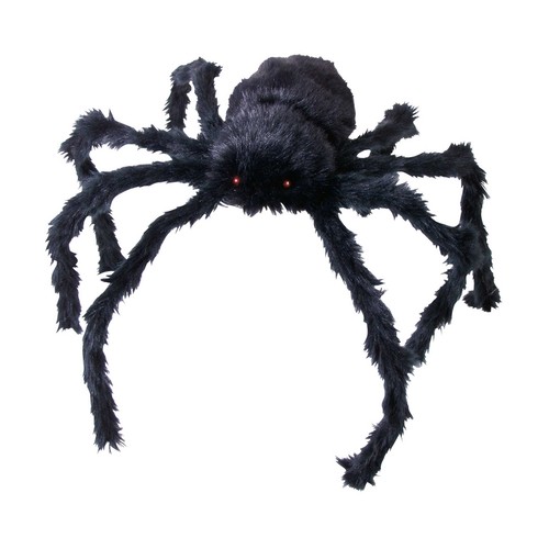 Araña 75 cm peluda, gigante decorativa de Halloween. RUBIES