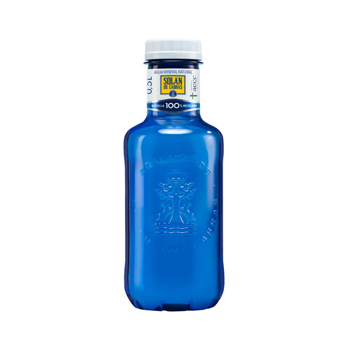 SOLAN DE CABRAS Agua mineral botella de 50 cl.