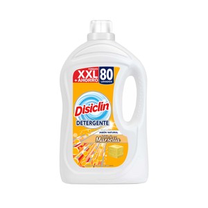 Imagen de DISICLIN Detergente líquido jabón natural marsella 80 ds.