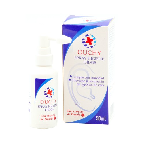 OUCHY Solución acuosa para el tratamiento de los tapones de cera OUCHY 50 ml.