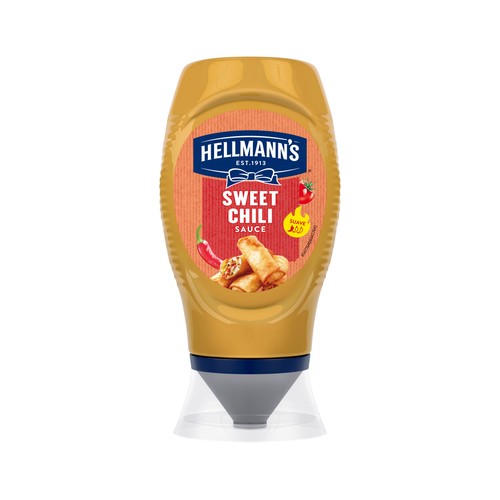 HELLMANS Salsa sweet chili bocabajo 250 ml