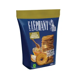 ELEPHANT  Pretzel miel mostaza 160 g.